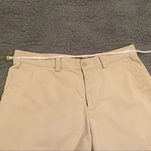 Ralph Lauren Sport Khaki Flat Front Shorts Size 8 - Picture 5 of 10